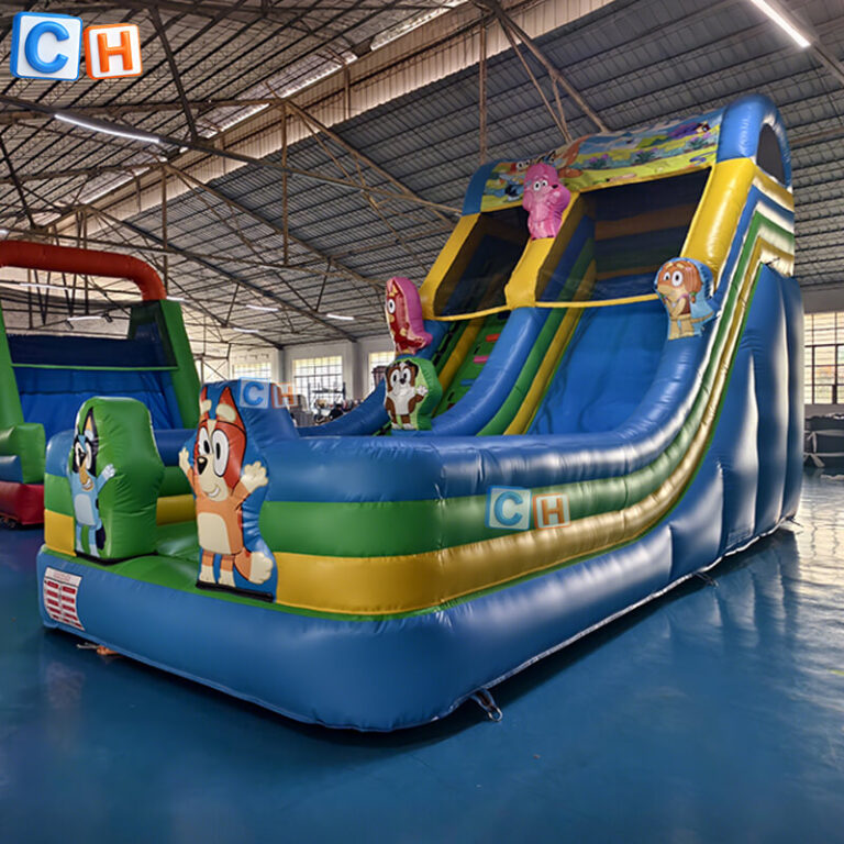 inflatable slipping slide